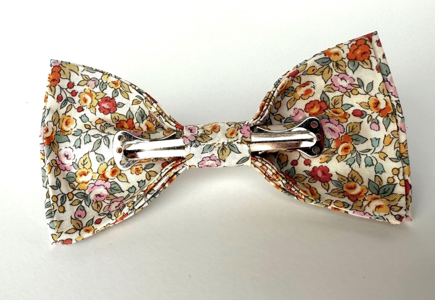 Necktie, Floral Men’s necktie, yellow floral wedding tie, groomsmen necktie, skinny tie, yellow pink blue flowers neck tie