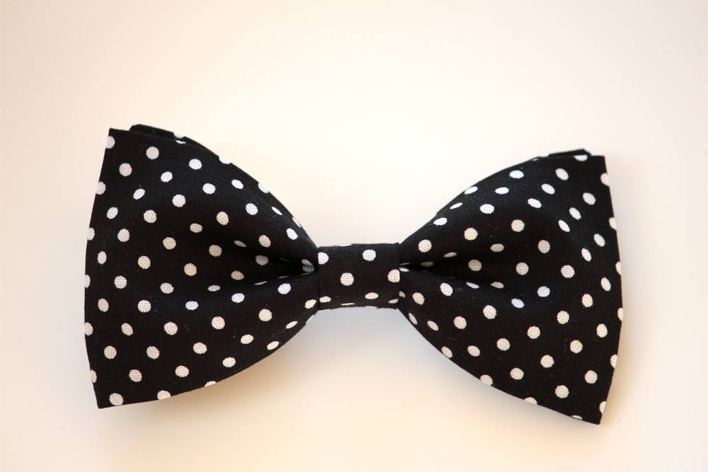 Bow Tie and Suspenders for boys, men, polka dot bowtie, suspenders for toddler, kid's mens suspenders, gift for boy, black and white bow tie