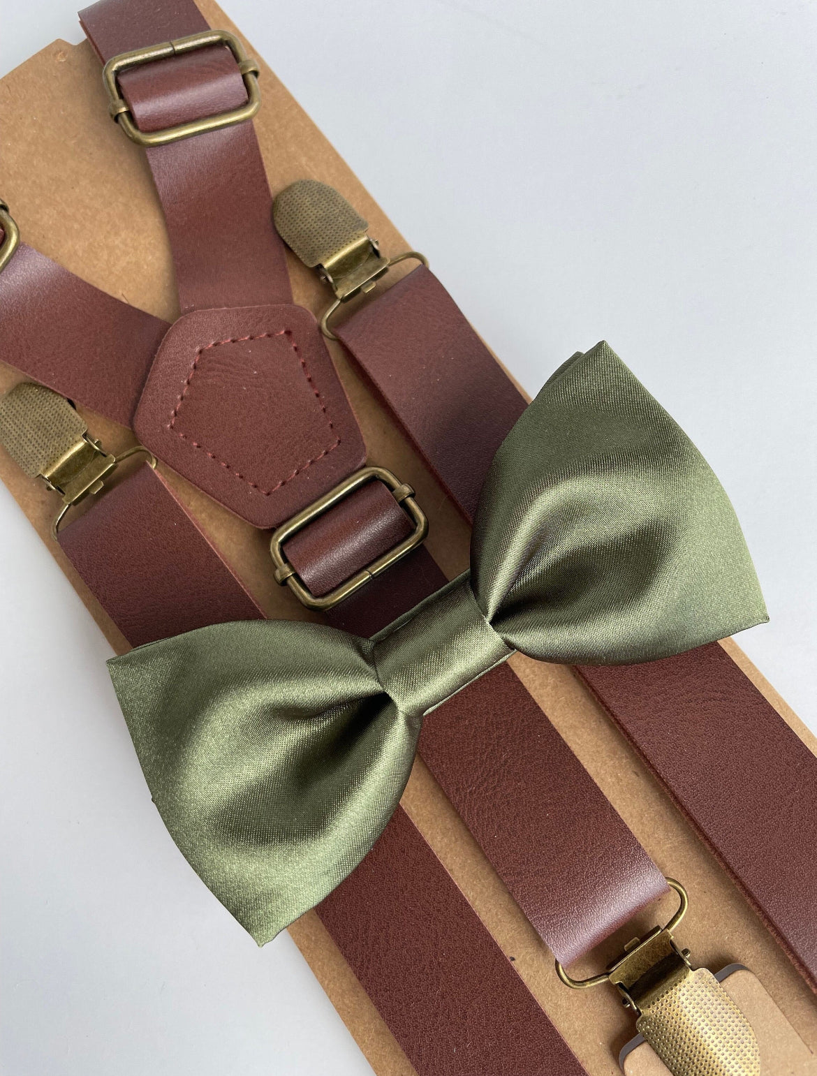 Bow Tie & Suspenders Set