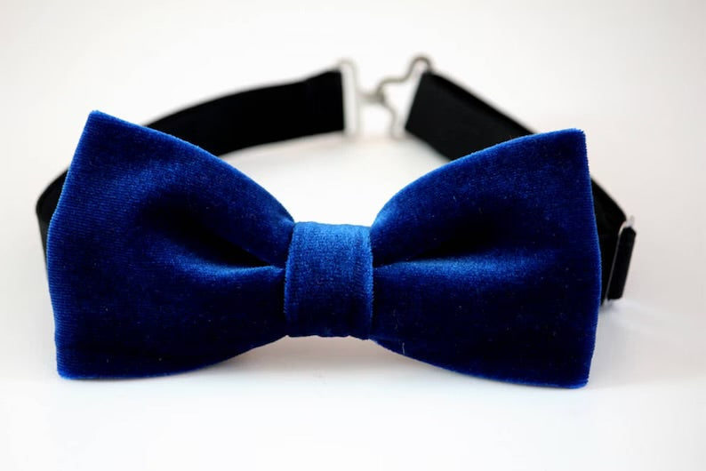 VELVET BOW TIE