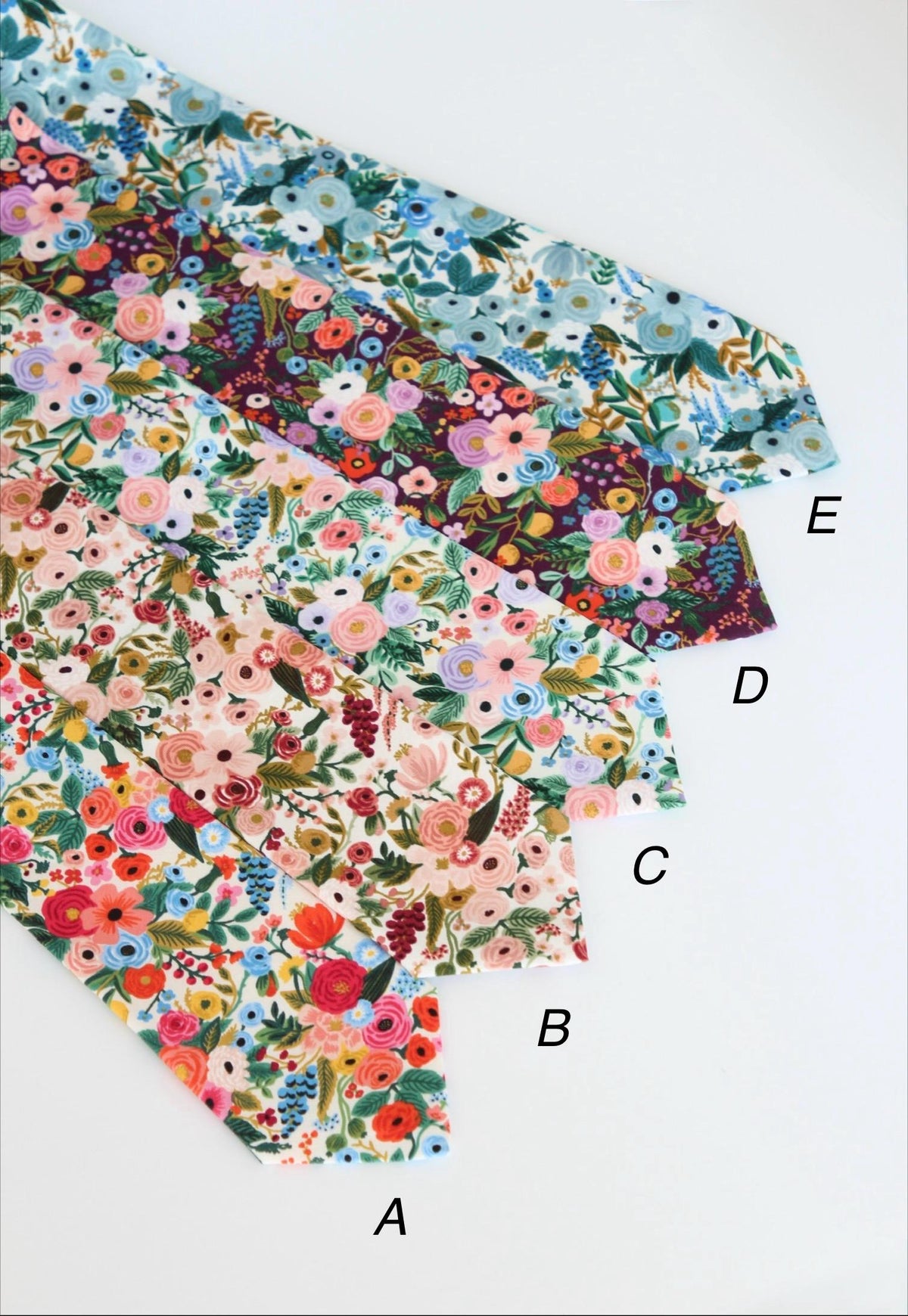 Floral Necktie for Men | Cotton Floral Tie | Wedding Tie | Rifle Paper Co Floral Necktie | Groomsmen Tie | Spring Wedding | Choose Your Prin