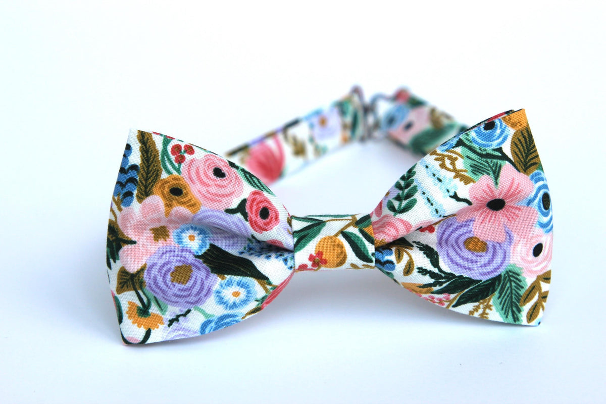 Pastel Floral Tie, Wedding Tie, Spring Wedding Tie, Groomsmen Tie, Rifle Paper Co Floral Necktie, Father’s Day Gift