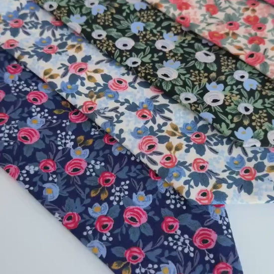 Floral Necktie for Men | Cotton Floral Tie | Wedding Tie | Rifle Paper Co Floral Necktie | Groomsmen Tie | Spring Wedding | Choose Your Prin