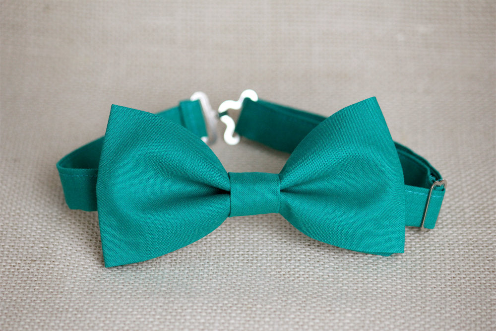 Peacock mens bow tie, dark teal bow tie, boys peacock blue bow tie, wedding bow tie, groomsmen bow tie, ringboy bow tie, groom bow tie