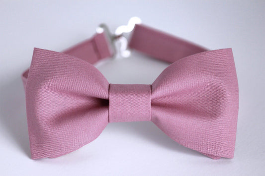 Mauve Bow Tie, dusty rose bow tie, groomsmen bow tie, wedding bow tie, boys bow ties, men's bow ties