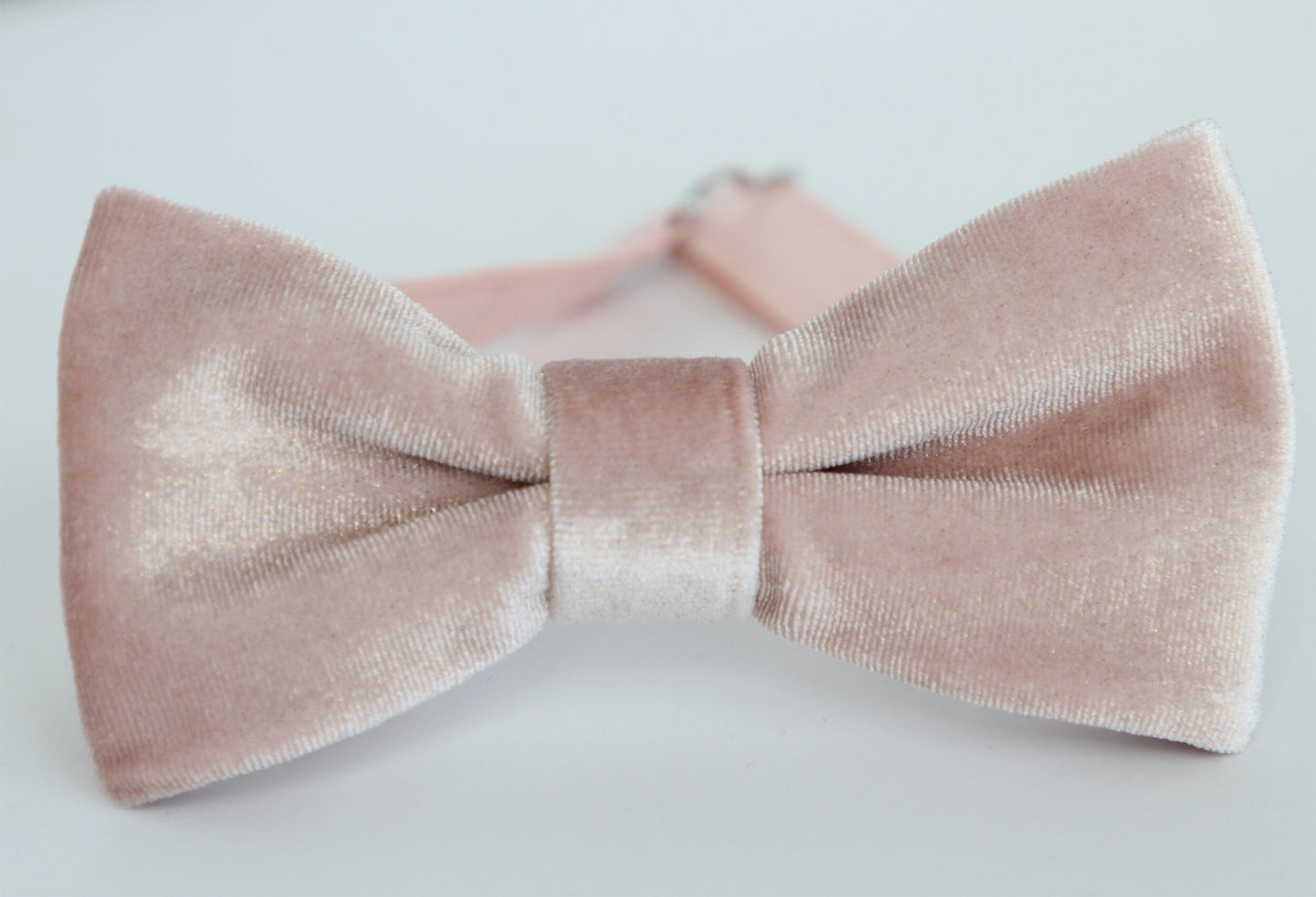 Blush glitter velvet bow tie, Wedding bow tie, men bowtie, boys blush bow tie, kids velvet bow tie, blush bow tie, blush with gold bow tie