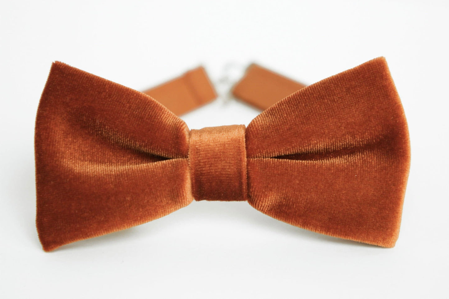 Rust velvet bow tie, fall pictures bowtie, mens boys bow tie, burnt orange bow tie, terracotta bow tie, groom groomsmen bow tie, wedding tie