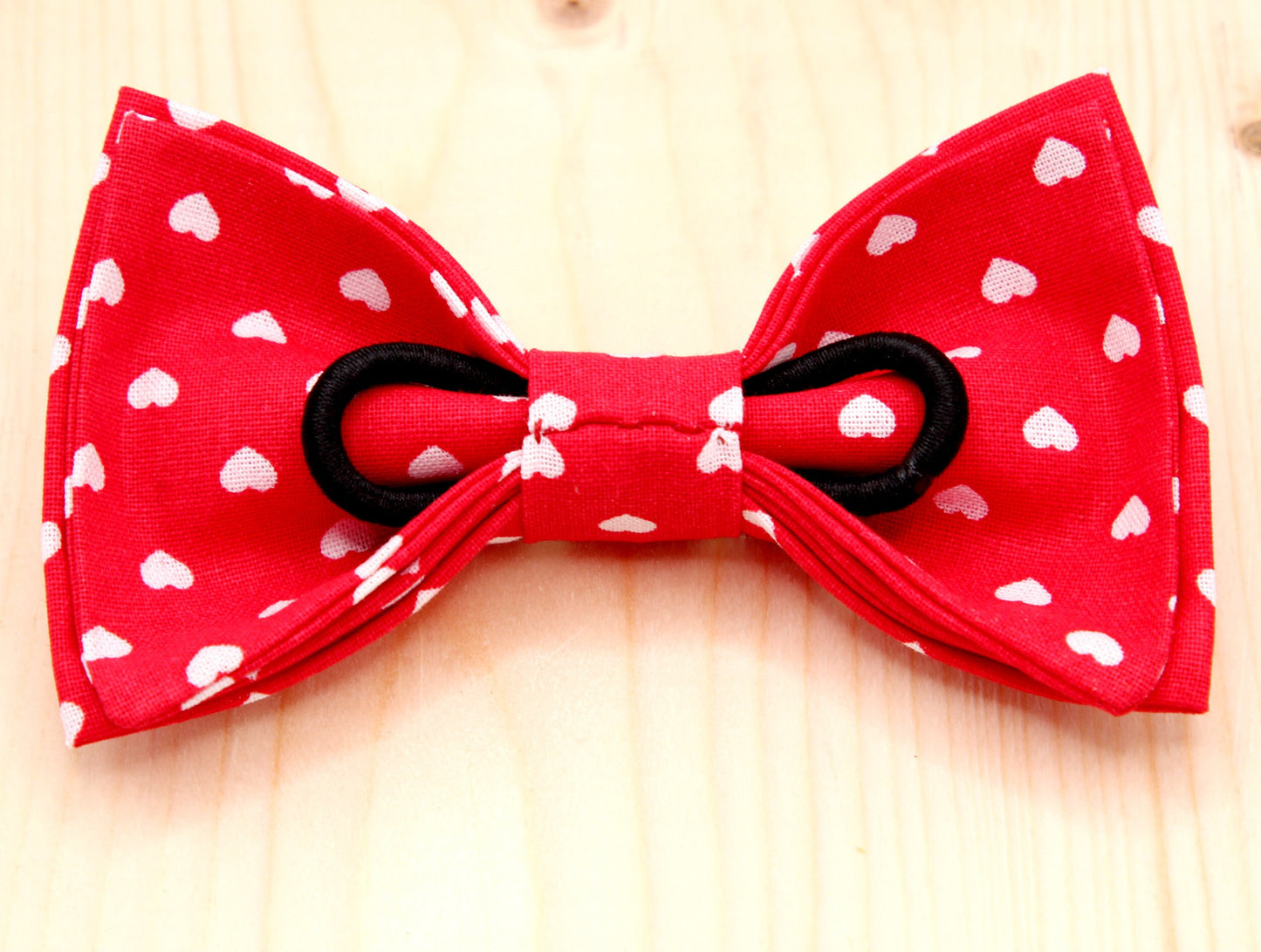 Valentine's day dog bow ties set, cat bow tie, hearts dog bow tie, dog lover gift, puppy bow tie, gift for dog